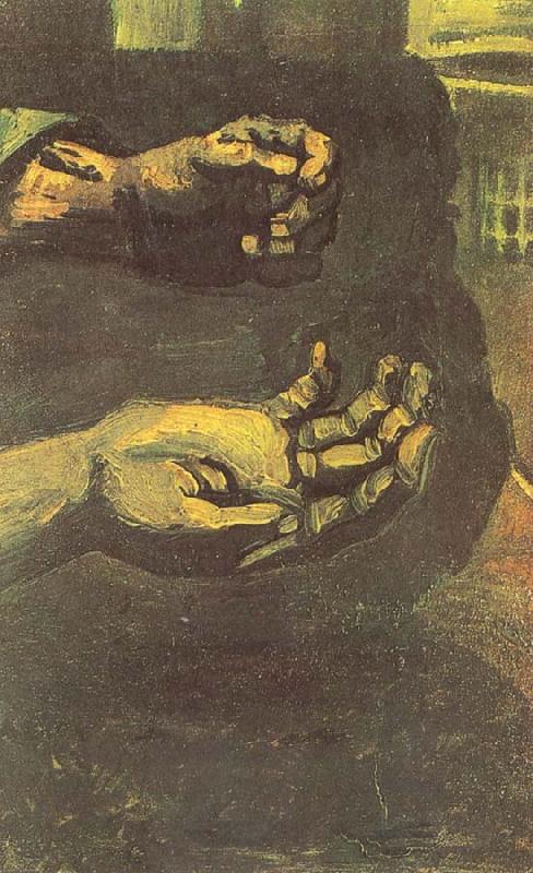 Vincent Van Gogh Two Hands (nn04) Germany oil painting art